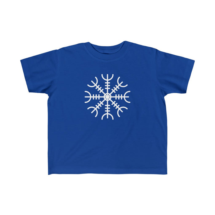 Ægishjálmr Helm of Awe Toddler Tee Scandinavian Design Studio