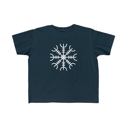 Ægishjálmr Helm of Awe Toddler Tee Scandinavian Design Studio
