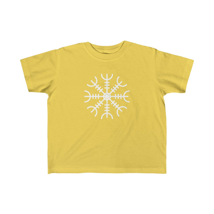Ægishjálmr Helm of Awe Toddler Tee Scandinavian Design Studio