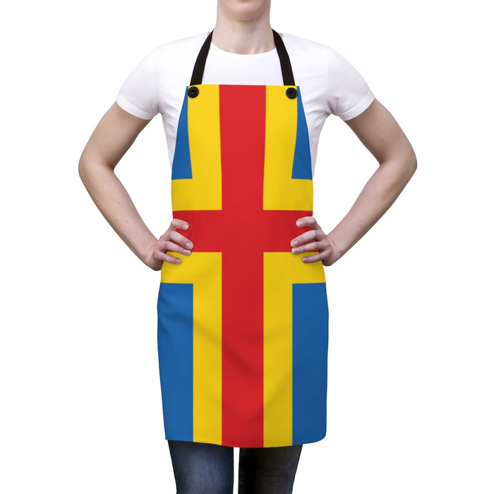 Åland Flag Apron Scandinavian Design Studio