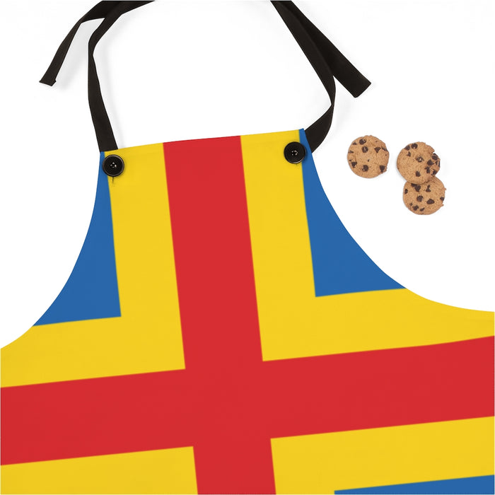 Åland Flag Apron Scandinavian Design Studio