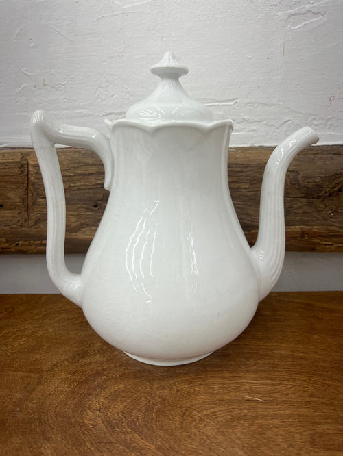Antique Elsmore + Forster Ironstone Coffee Pot