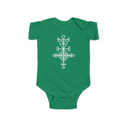 Ástarstafur Icelandic Love Stave Baby Bodysuit