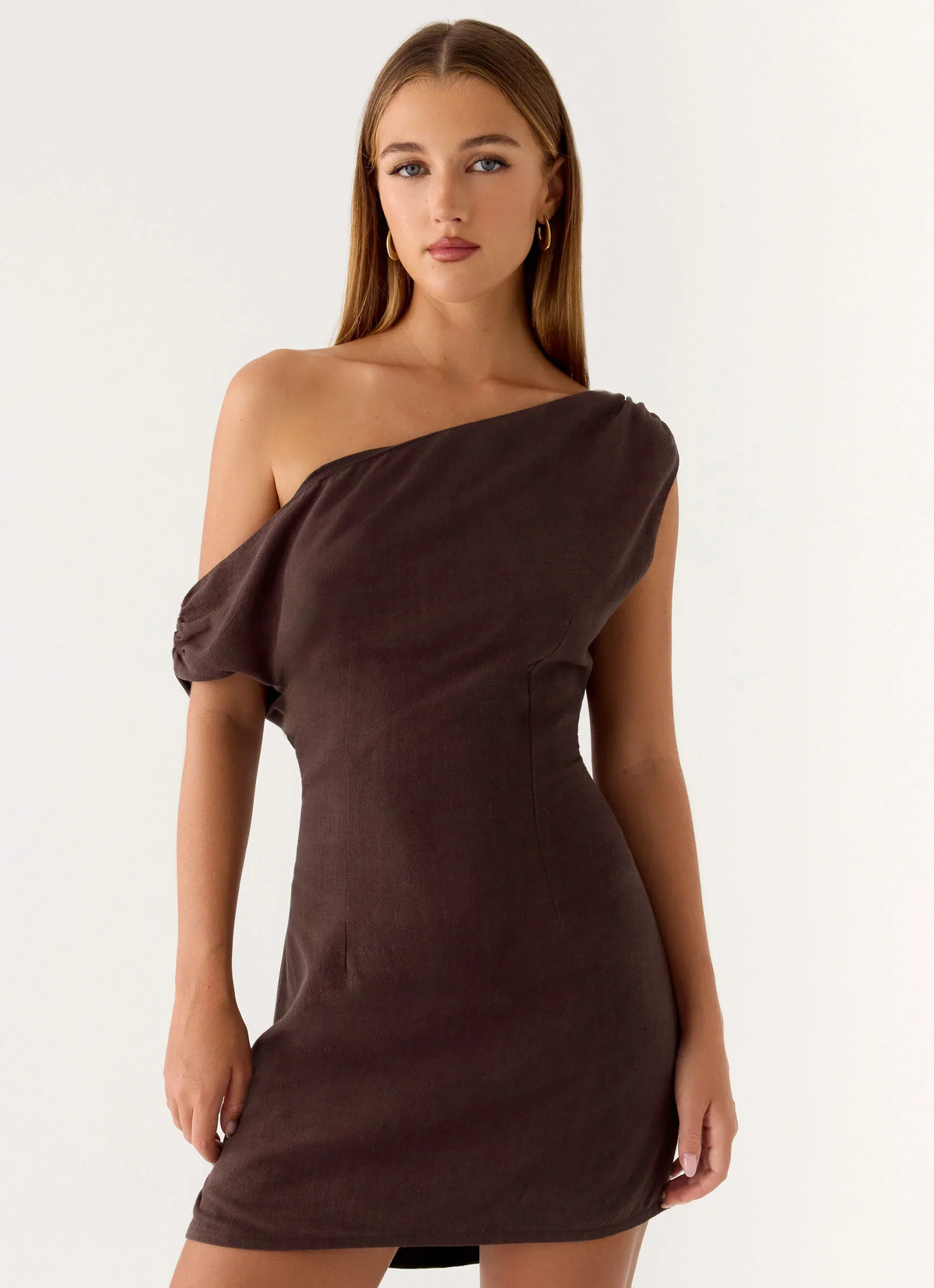 Mischa Mini Dress - Chocolate Drizzle