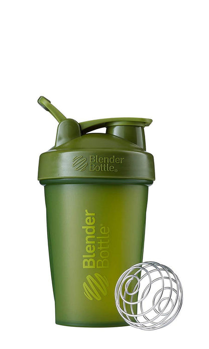 BlenderBottle Classic Loop Top Shaker Bottle, 20-Ounce, Full Color Black