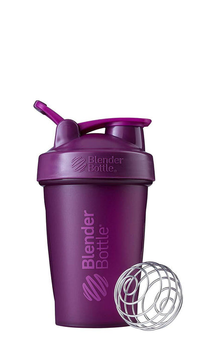 BlenderBottle Classic Loop Top Shaker Bottle, 20-Ounce, Full Color Black