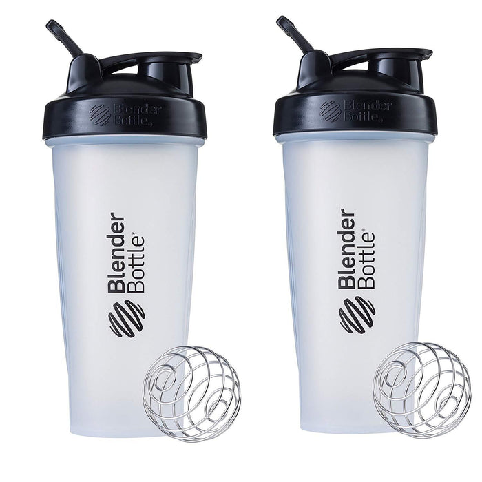 BlenderBottle Classic Loop Top Shaker Bottle, 28-Ounce 2-Pack, Colors May Vary