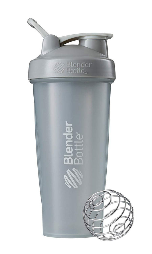 BlenderBottle Classic Loop Top Shaker Bottle, 28-Ounce, Full Color Black