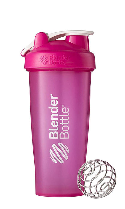BlenderBottle Classic Loop Top Shaker Bottle, 28-Ounce, Full Color Black