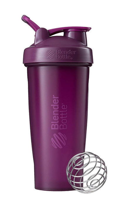 BlenderBottle Classic Loop Top Shaker Bottle, 28-Ounce, Full Color Black