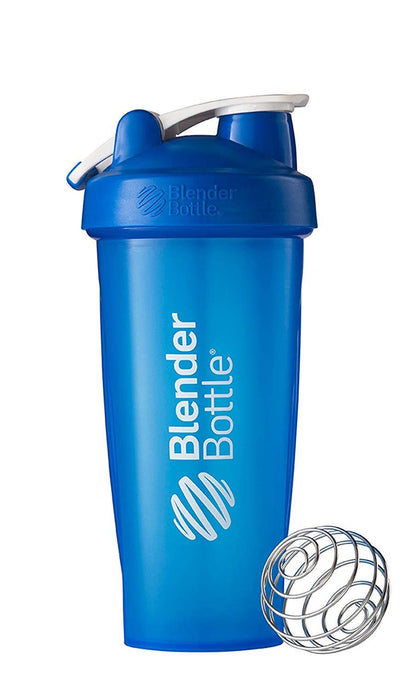 BlenderBottle Classic Loop Top Shaker Bottle, 28-Ounce, Full Color Black