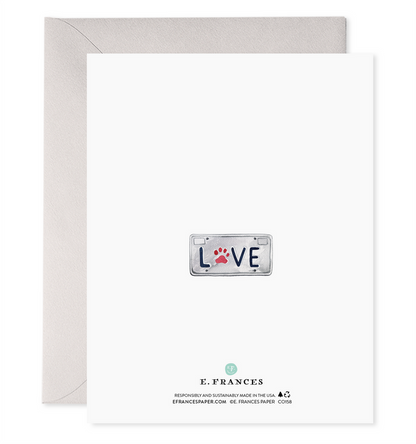 Co-Pilot Dog | Pet Condolence Sympathy Greeting Card
