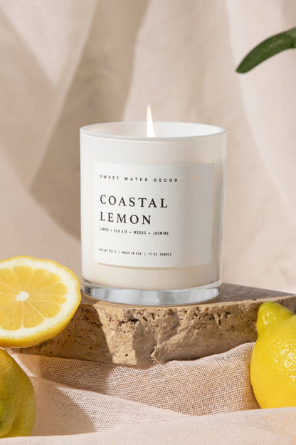 Coastal Lemon Soy Candle