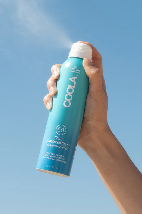 Coola SPF50 Clear Sunscreen Spray