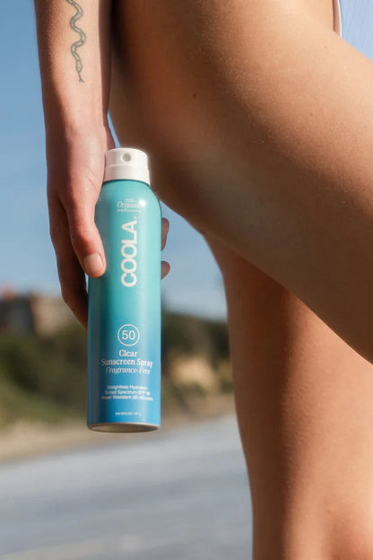 Coola SPF50 Clear Sunscreen Spray