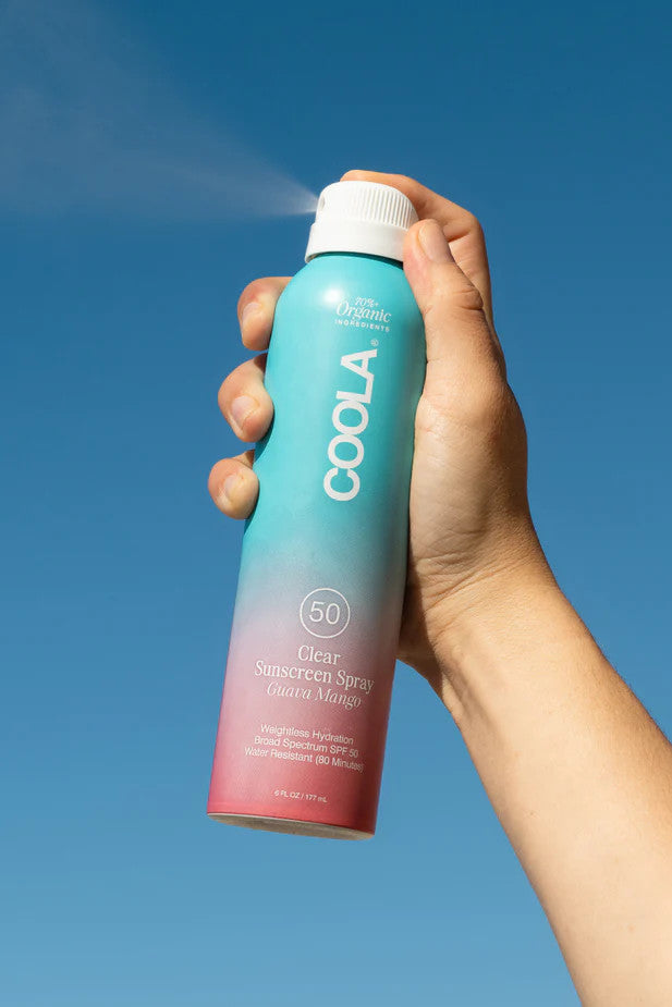 Coola SPF50 Clear Sunscreen Spray