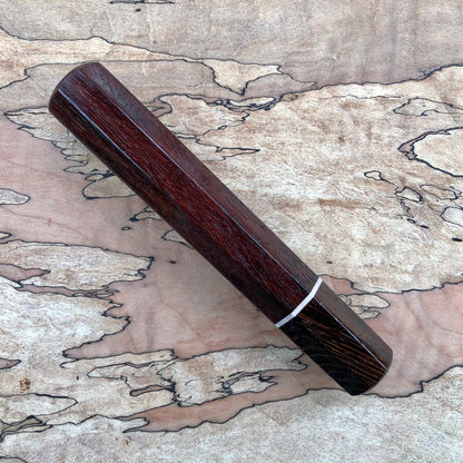 Custom Japanese Knife Handle - Rosewood and Wenge