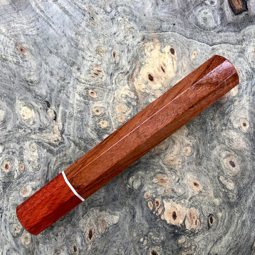Custom Japanese Knife Handle - Yucatán Rosewood