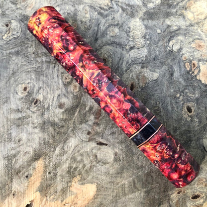 Custom Japanese Knife handle (wa handle) - Cosmic box elder
