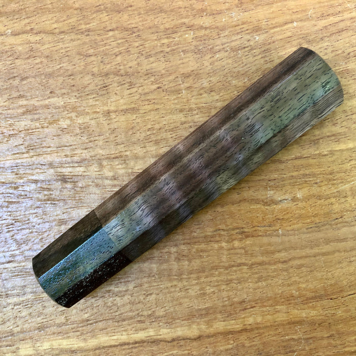 Custom Japanese Knife handle (wa handle) - Curly Walnut