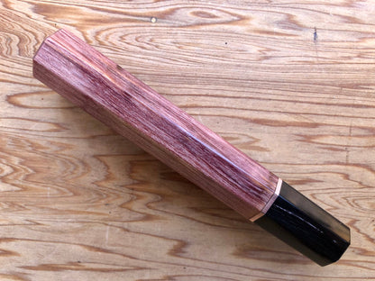 Custom Japanese Knife handle (wa handle)  for 165-210mm -  Local Eastern Red Cedar and horn