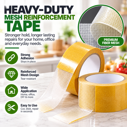 UltraGrip Double-Sided Mounting Tape – Heavy Duty Mesh Adhesive Tape for Home, Office & DIY Projects