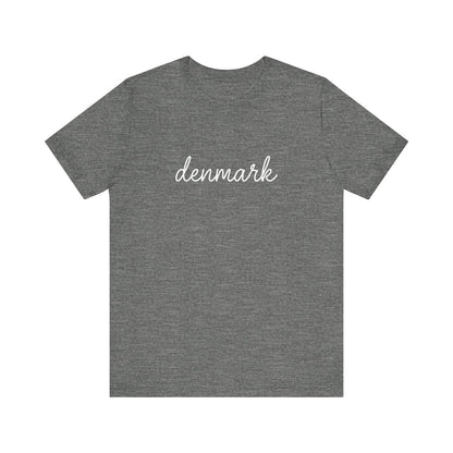 Denmark Script Unisex T-Shirt