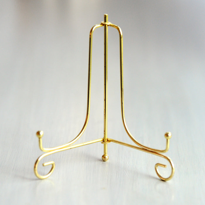 Easel: 8" Gold