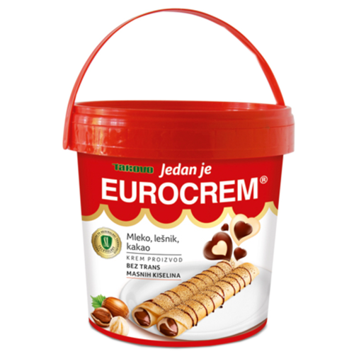 Eurocrem Hazelnut Milk And Cocoa Spread 1kg (Takovo) - MezeHub