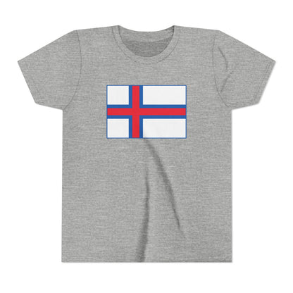 Faroese Flag Kids T-Shirt