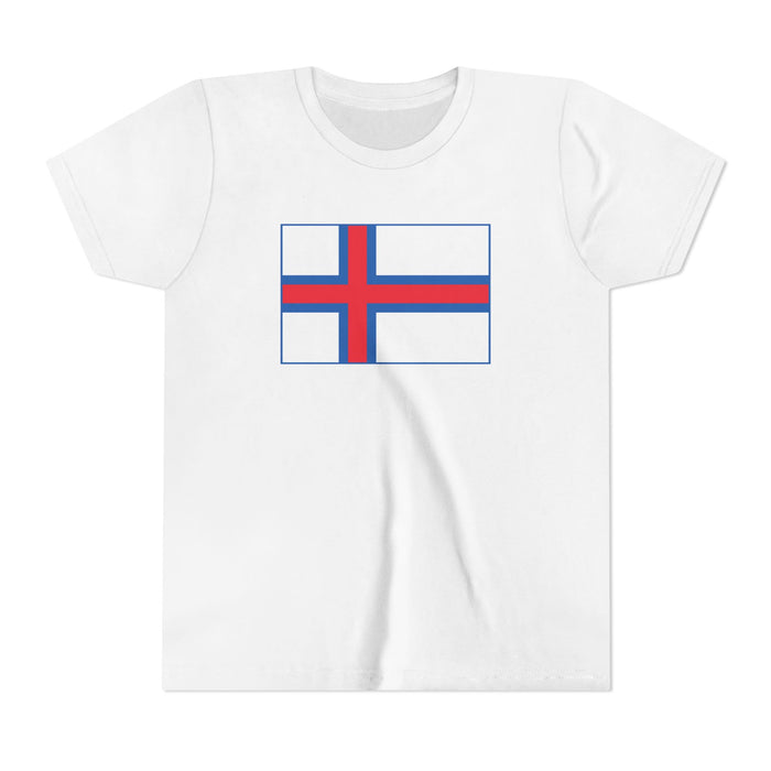 Faroese Flag Kids T-Shirt