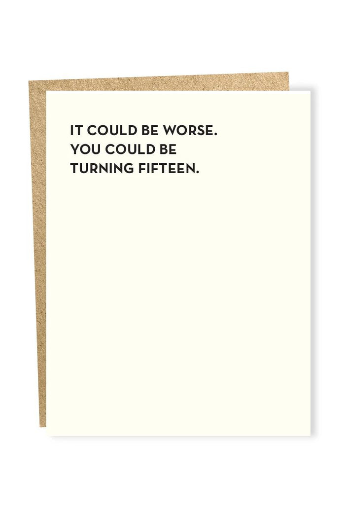 Fifteen Card