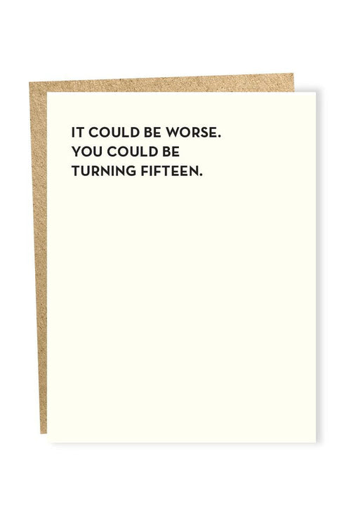 Fifteen Card
