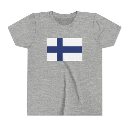 Finnish Flag Kids T-Shirt