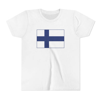 Finnish Flag Kids T-Shirt