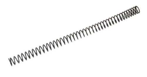 Fjeder M140 til AWS338LM for airsoft snipergeværer, tæt på hvid baggrund