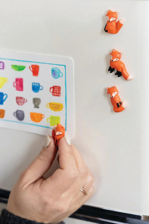 Fox 4PK Magnets