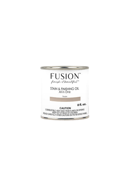 Fusion Mineral Paint - Stain and Finishing Oil - Taupe