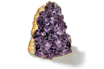 Gilded Amethyst Decorative Piece - RSVP Style