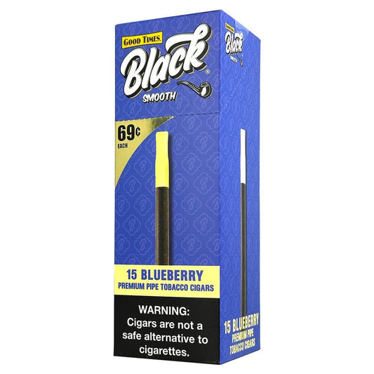 Good Times Black Smooth Blueberry Cigars