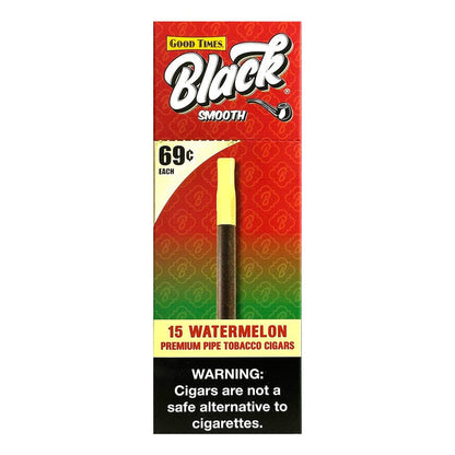 Good Times Black Smooth Watermelon Cigars