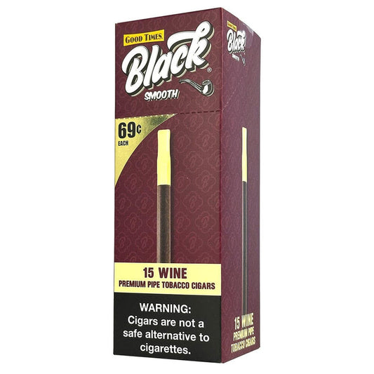 Good Times Black Smooth Wine Cigars