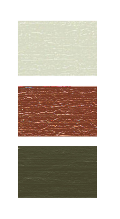 Light Green Houses- 19th Century Ottosson - Linseed Oil Paint - Sample Set-Ottosson Färgmakeri-Atlas Preservation