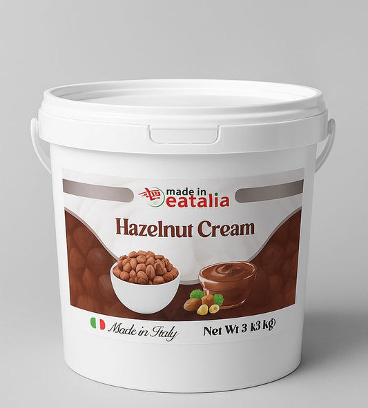 Made in Eatalia Hazelnut Cream 20% (3 kg bucket)