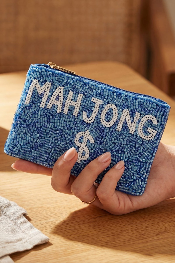 Mahjong Money Bead Pouch