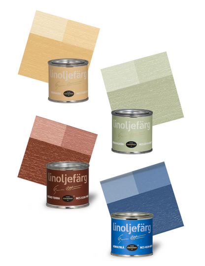 Mid-Century Modern Linseed Oil Paint - Sample Set-Ottosson Färgmakeri-Atlas Preservation