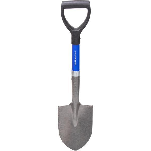 Mini Round Point Shovel w/ Fiberglass & Poly D-Grip-Marshalltown Tools-Atlas Preservation