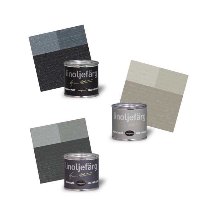 Modern Villa Ottosson - Linseed Oil Paint - Sample Set-Ottosson Färgmakeri-Atlas Preservation