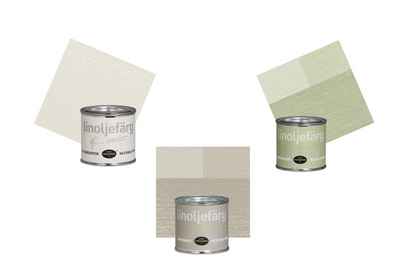 Neutral Tone Linseed Oil Paint - Sample Set-Ottosson Färgmakeri-Atlas Preservation