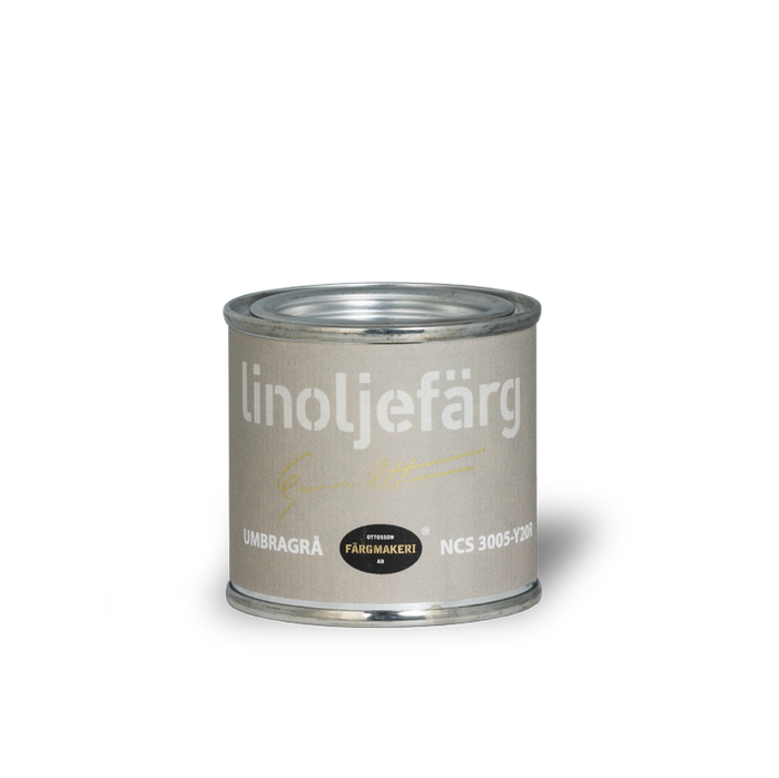 Neutral Tone Linseed Oil Paint - Sample Set-Ottosson Färgmakeri-Atlas Preservation